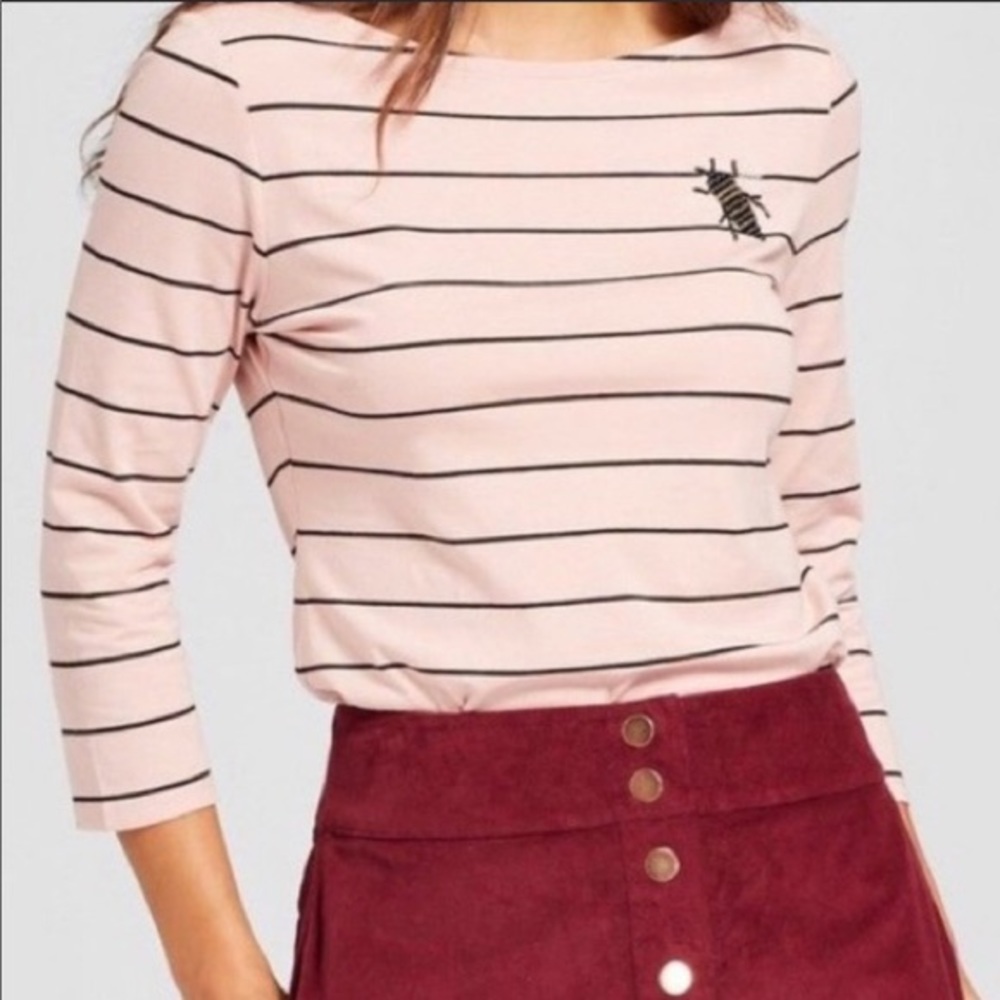 A New Day bee shirt